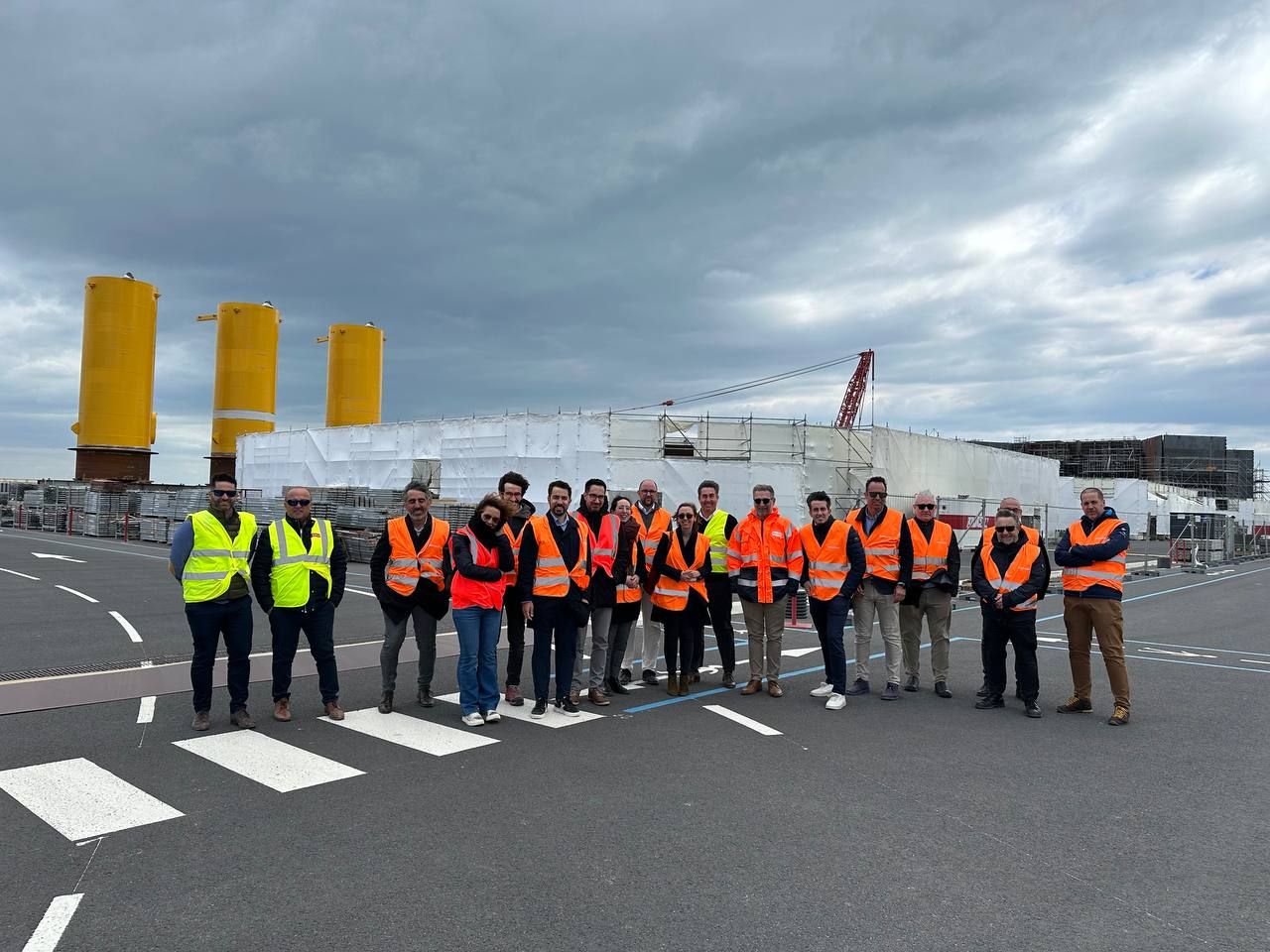 Eolmed reçoit les équipes espagnoles du groupe Qair
